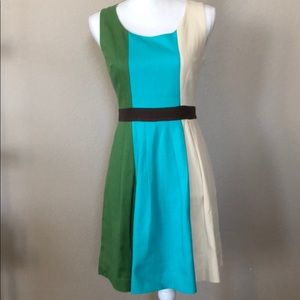 WOMENS Tri Colored Dress